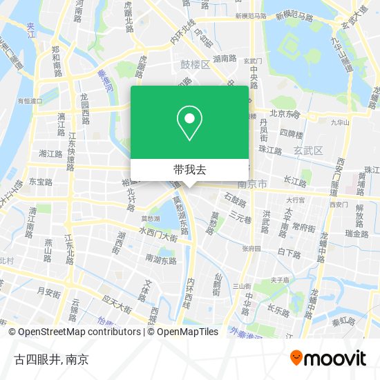 古四眼井地图