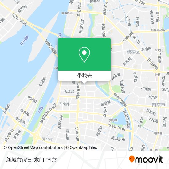 新城市假日-东门地图