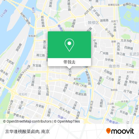 京华逢桃酸菜卤肉地图