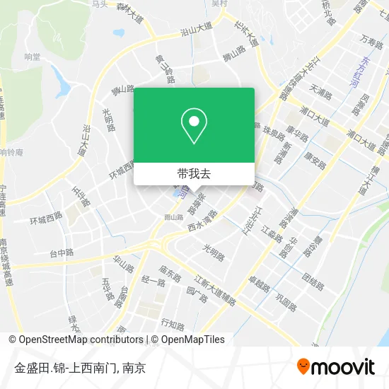 金盛田.锦-上西南门地图