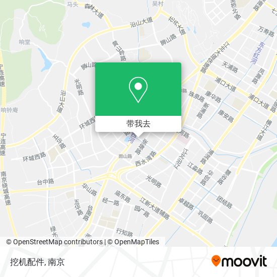 挖机配件地图
