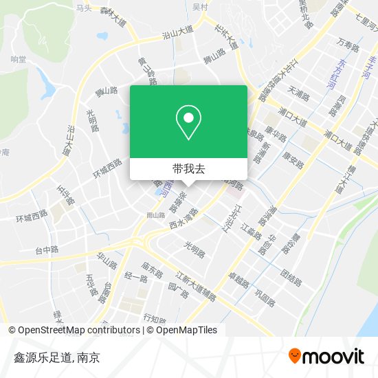 鑫源乐足道地图
