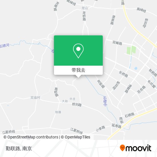 勤联路地图