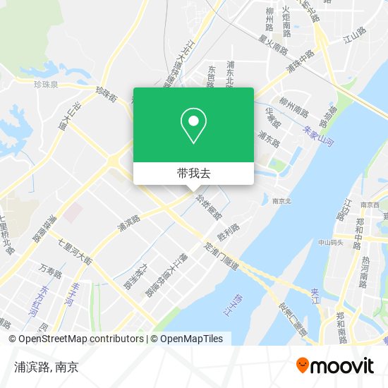 浦滨路地图