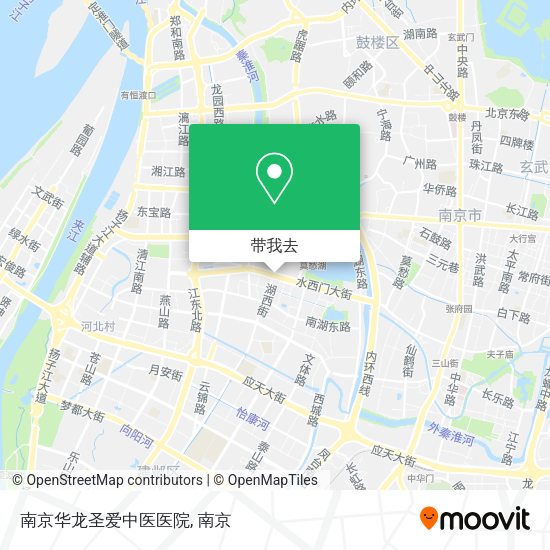 南京华龙圣爱中医医院地图