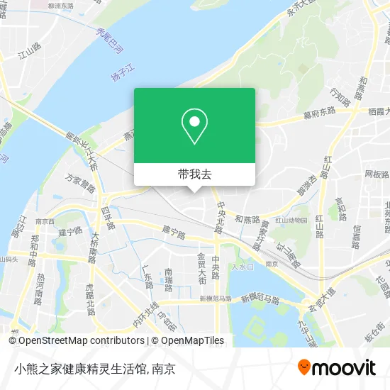 小熊之家健康精灵生活馆地图