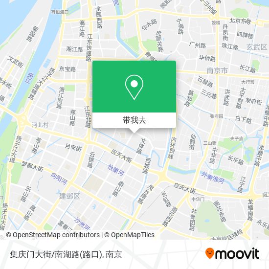 集庆门大街/南湖路(路口)地图