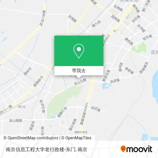 南京信息工程大学老行政楼-东门地图
