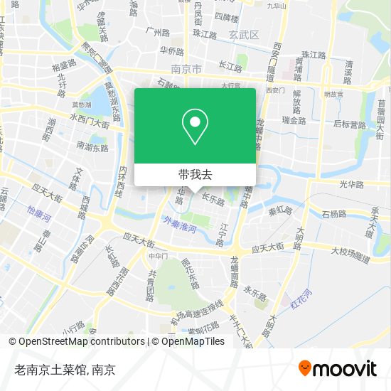 老南京土菜馆地图