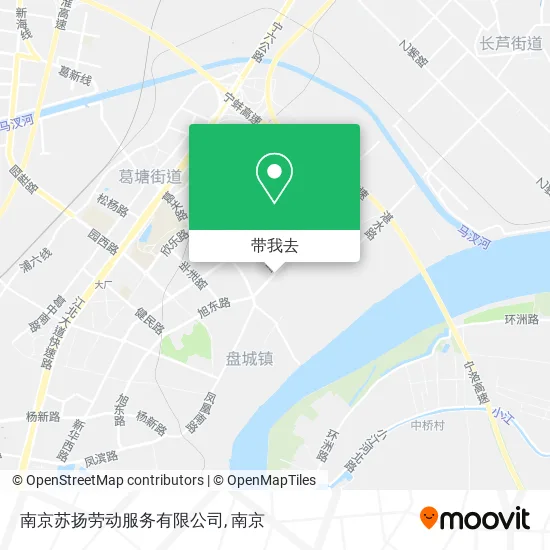 南京苏扬劳动服务有限公司地图