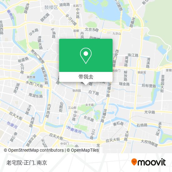 老宅院-正门地图