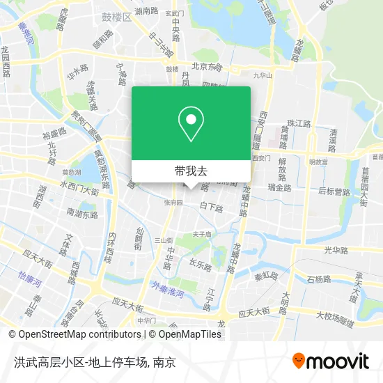 洪武高层小区-地上停车场地图