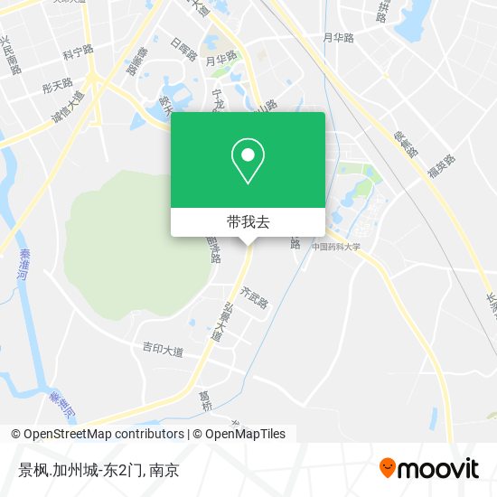 景枫.加州城-东2门地图