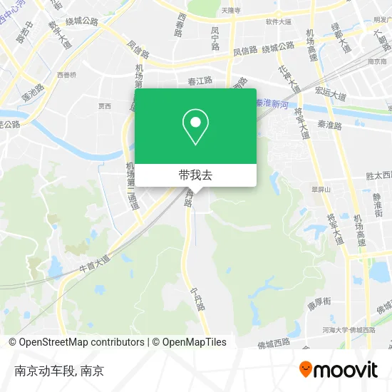 南京动车段地图
