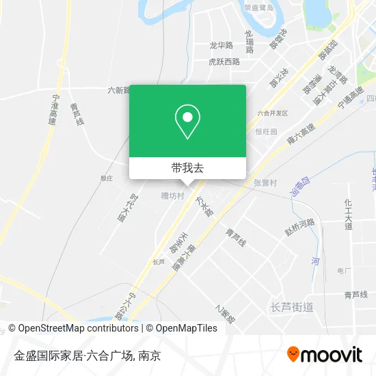 金盛国际家居·六合广场地图