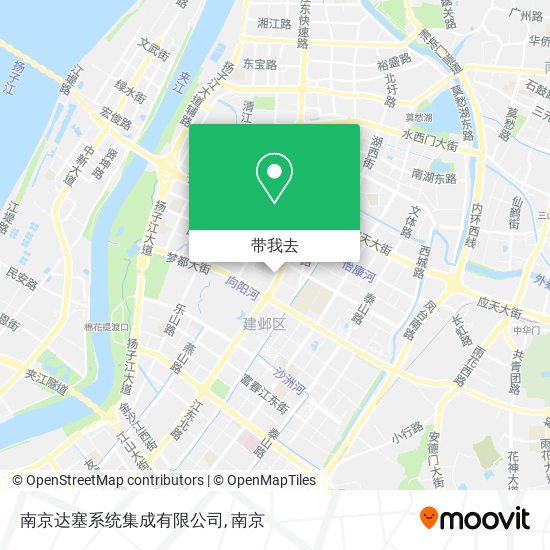 南京达塞系统集成有限公司地图