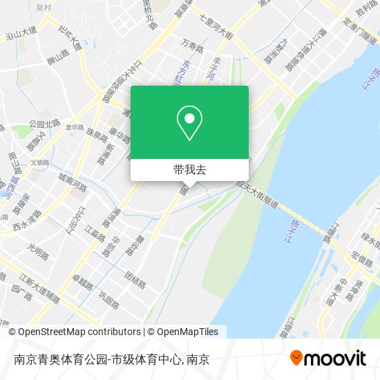 南京青奥体育公园-市级体育中心地图