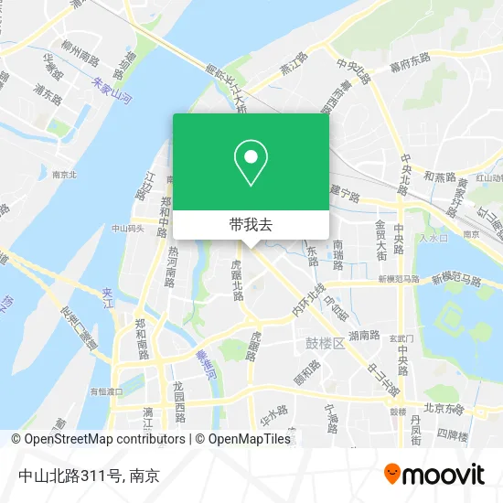 中山北路311号地图