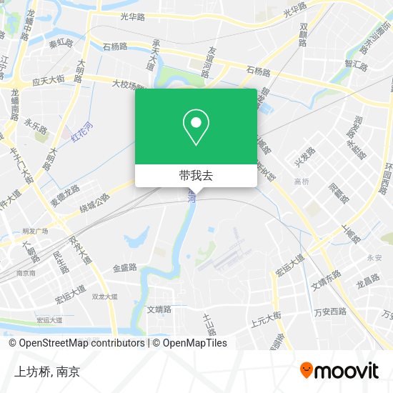 上坊桥地图