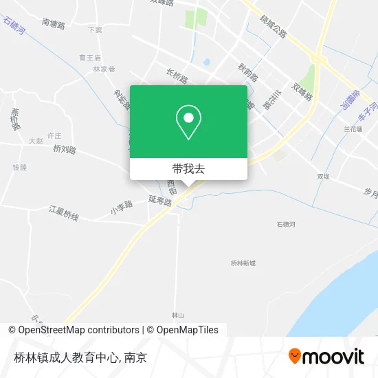 桥林镇成人教育中心地图