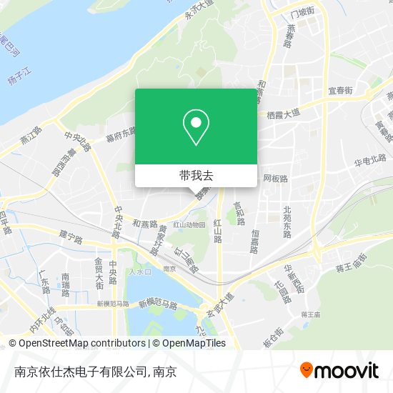 南京依仕杰电子有限公司地图