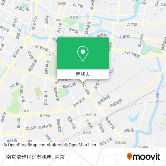 南京依维柯江苏机电地图