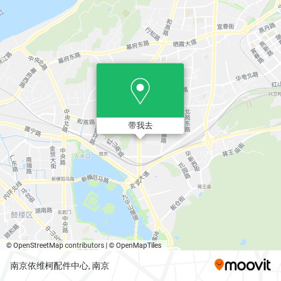 南京依维柯配件中心地图