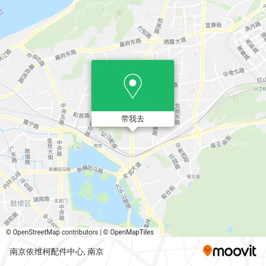 南京依维柯配件中心地图