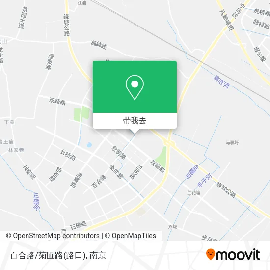 百合路/菊圃路(路口)地图