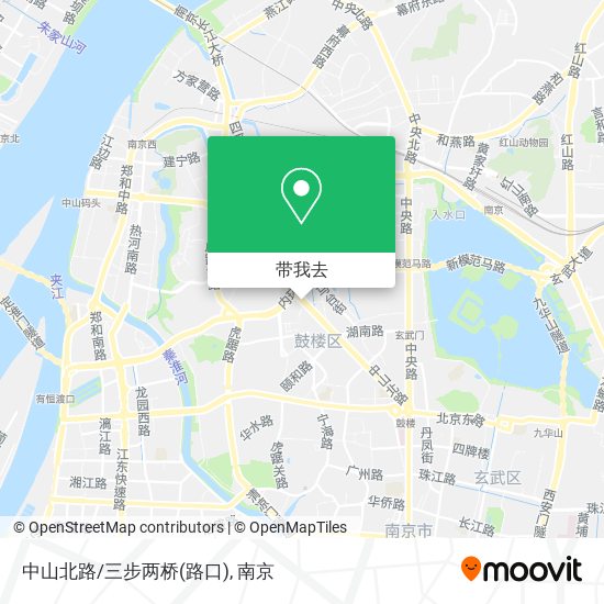 中山北路/三步两桥(路口)地图