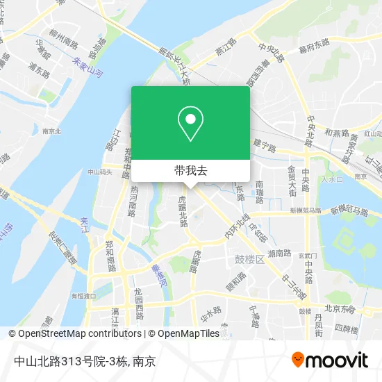 中山北路313号院-3栋地图