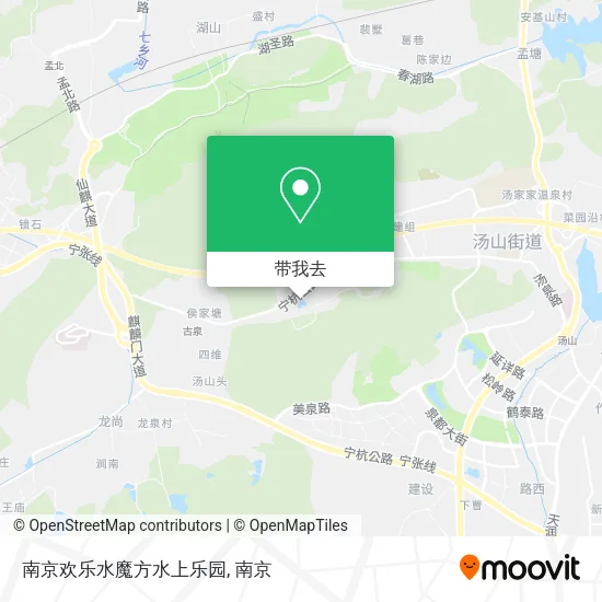 南京欢乐水魔方水上乐园地图