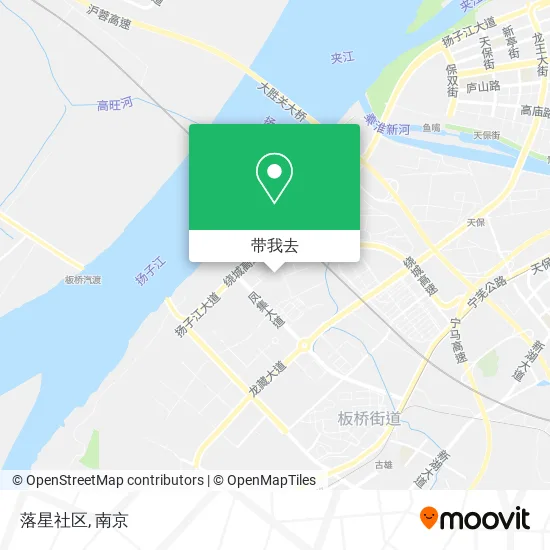落星社区地图