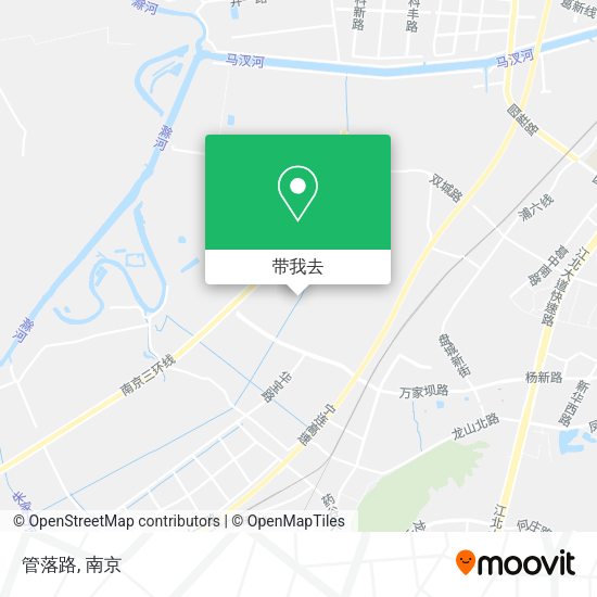 管落路地图