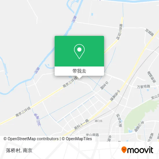 落桥村地图