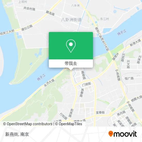 新燕街地图