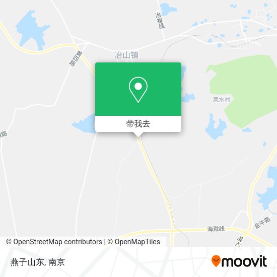 燕子山东地图