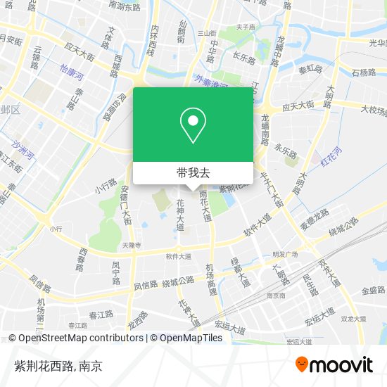 紫荆花西路地图