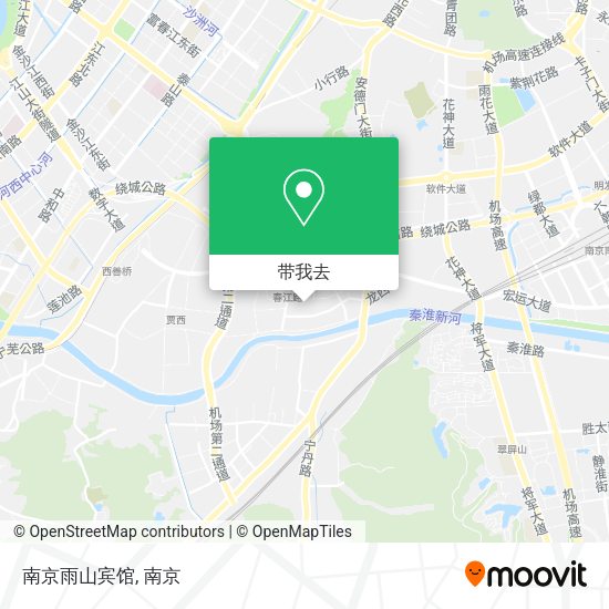 南京雨山宾馆地图