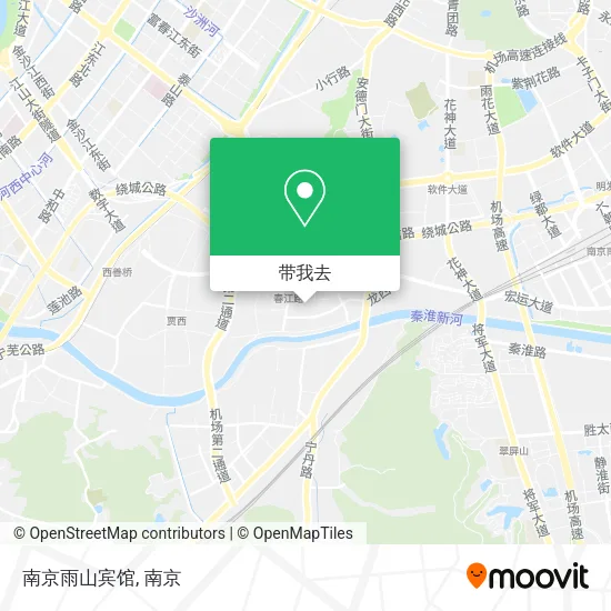 南京雨山宾馆地图