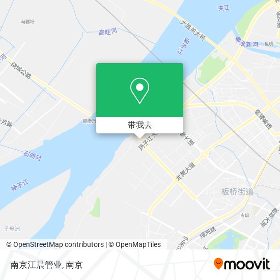 南京江晨管业地图