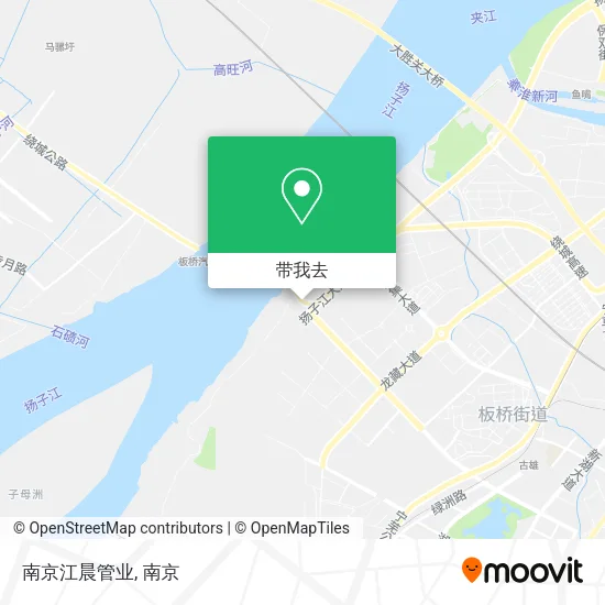 南京江晨管业地图