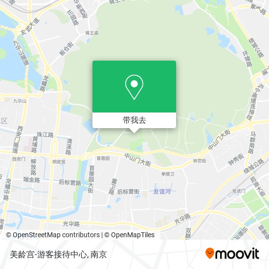 美龄宫-游客接待中心地图
