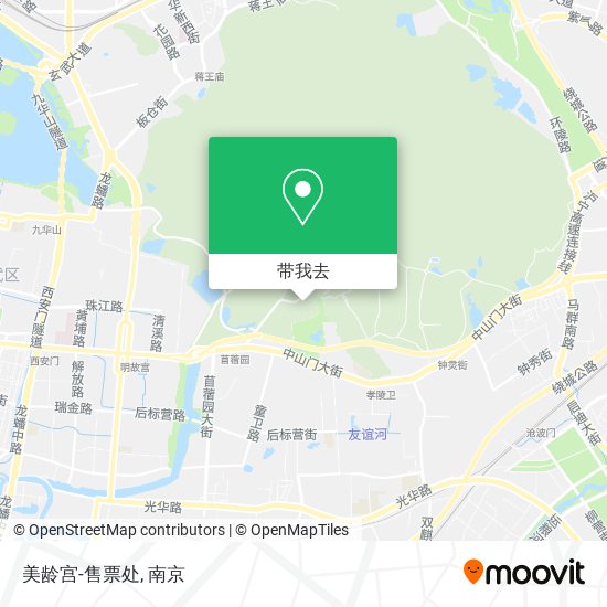 美龄宫-售票处地图