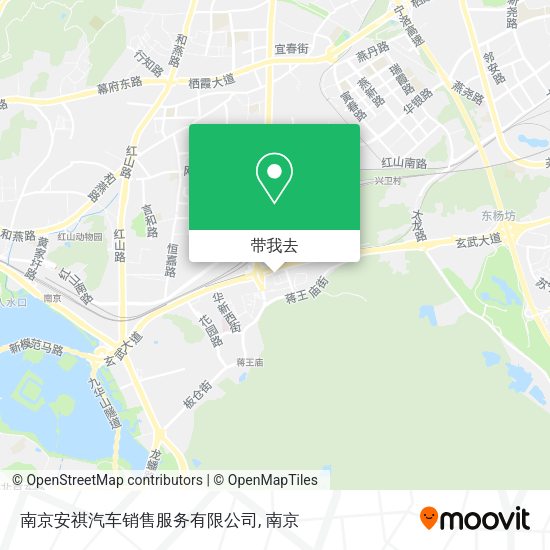 南京安祺汽车销售服务有限公司地图