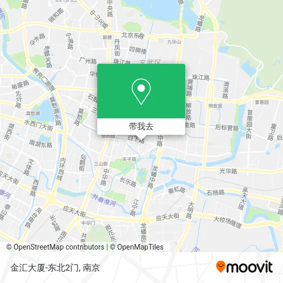 金汇大厦-东北2门地图