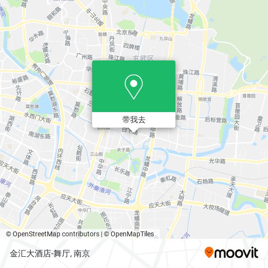 金汇大酒店-舞厅地图