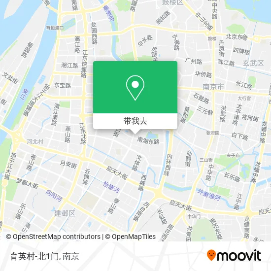 育英村-北1门地图