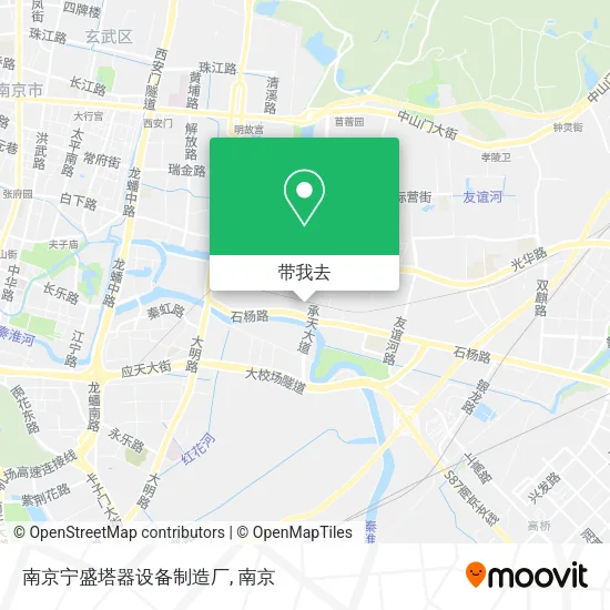 南京宁盛塔器设备制造厂地图