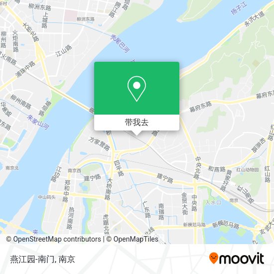 燕江园-南门地图